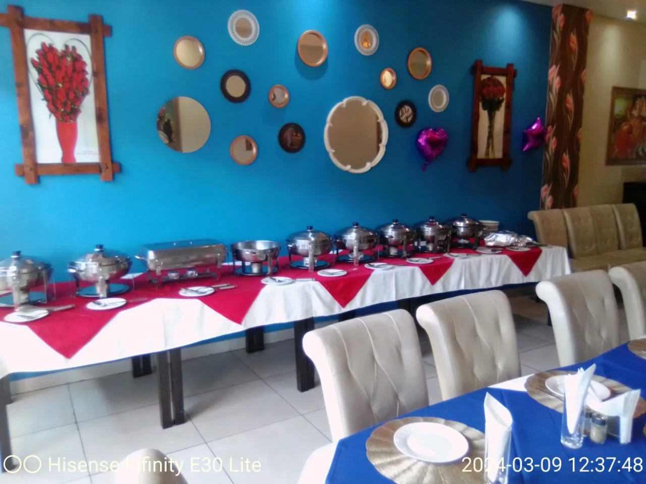 Buffet spread at Taste of Hyderabad